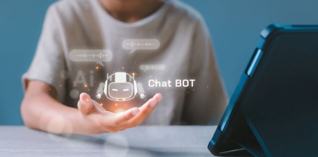 Automatisation des interactions client avec des chatbots IA conversationnelle.